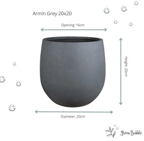 Pot Armin Grey
