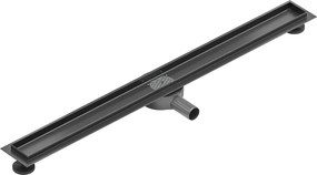 Mexen Flat 360° Rotatieve behuizing voor lineaire afvoer 100 cm, geborsteld gun gray - 1E40100