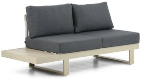 Hoek loungeset 5 personen Aluminium Taupe  Lifestyle Garden Furniture Lorenzo