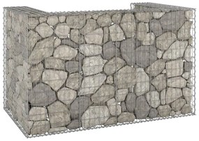 vidaXL Schanskorfmuur containers 180x100x110 cm gegalvaniseerd staal