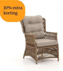 + 10% kassakorting | Lounge tuinstoel | Intenso Milano | Wicker (vlechtwerk) | Taupe | Kees Smit Tuinmeubelen