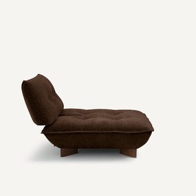 Modulaire zetel in chenille fluweel, Kaori