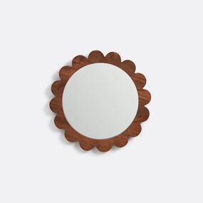 Spiegel in mangohout Fleora