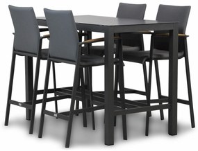 Barset 4 personen  Aluminium Grijs Lifestyle Garden Furniture Brandon