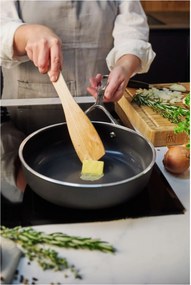 Demeyere Alu Pro 5 Hapjespan met lange steel Ceraforce 24 cm - Alu Pro 5 - Demeyere