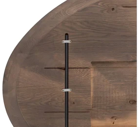 Goossens Excellent Eettafel Mente, Ovaal 180 x 100 cm