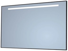 Sanicare Q mirror LED spiegel met zwarte omlijsting 75x70cm