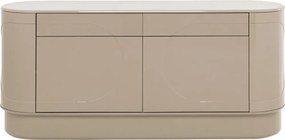 Beige Retro Dressoir - 160x42x75cm.