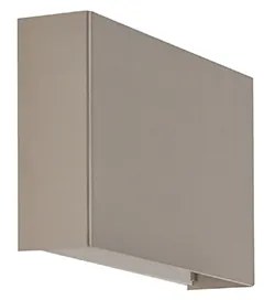 Moderne wandlamp staal 2-lichts - Otan