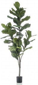 Emerald Kunstplant vioolbladplant 160 cm