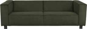 3 zitsbank - Flaska - stof Regain groen 156