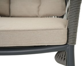 Tuinstoel Rope Grijs-antraciet De Laan Marbella