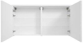 Fontana Basic spiegelkast 117cm met 2 deuren wit mat