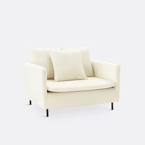 XL fauteuil in fluweel, Ivete