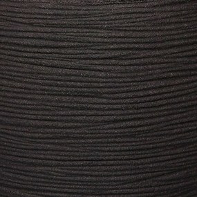 Capi Bloempot Nature Rib bolvormig 62x48 cm zwart KBLR271