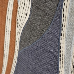 Zuiver Move Stoffen Schilderij Oranje Blauw