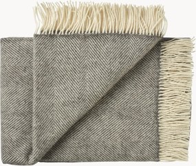 Wollen plaid Rømø met franjes
