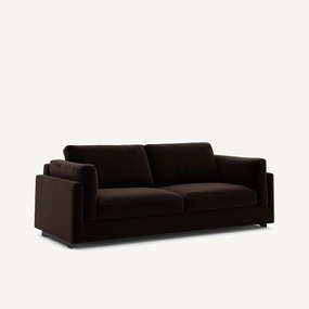 Omvormbare bank in fluweel, César