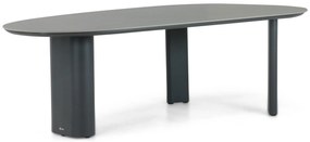 Tuinset 6 personen 240 cm Aluminium/rope Grijs Santika Furniture Santika