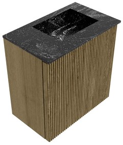 Mondiaz Joya DLux 40cm toiletmeubel dusk met wastafel faye rechts zonder kraangat lava