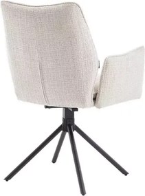 Benoa Tim Cremona 02 - Lichtbeige - Eetkamerstoel