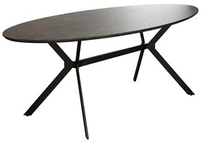 Ovale Eetkamertafel Beton 240 Cm - 240 X 105cm.