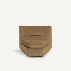 Modulaire hoek in linnen fluweel, GIULIANO