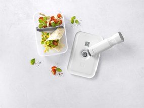 ZWILLING Fresh &amp; Save Vacuüm brooddoos L, Kunststof, semitransparant-Grijs - Fresh &amp; Save - ZWILLING