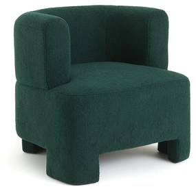 Fauteuil klein model, bouclette stof, Darrel