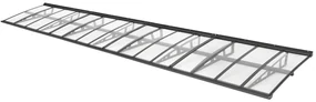 Deurluifel Kassel 100 x 600 cm CoverTech antraciet