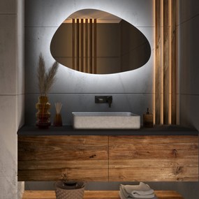 Atypische spiegel met LED-verlichting G8
