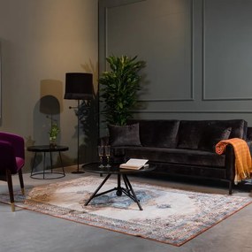 Dutchbone Mahal Vloerkleed 200 X 300 Cm - Blauw