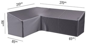 Platinum Aerocover Lounge-dininghoes 270x210 cm - Links