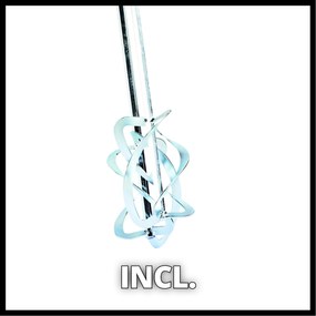 Einhell TE-MX 1600-2 CE Twin Verf- en mortelmenger