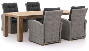 Intenso Mazzano/ROUGH-X 240cm lounge-dining tuinset 5-delig verstelbaar