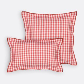 Gingham katoen/linnen kussenhoes, Cottage