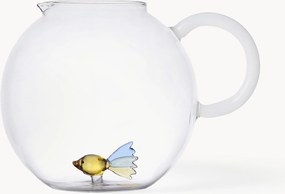 Handgemaakte karaf Animal Farm van borosilicaatglas, 2.4 L