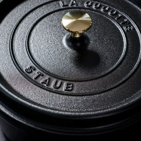 Staub La Cocotte Cocotte 28 cm / 6,75 l, Rond, Zwart - La Cocotte - Staub