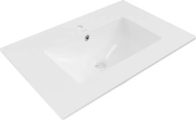 Mexen Atena inbouw wastafelblad 71 x 46 cm, wit - 25017000