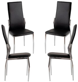 Pakket van 4 Yeki-stoelen