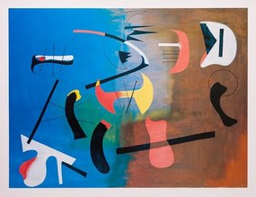 Kunstdruk Composition, Joan Miró