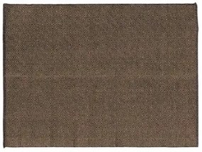 Kleden Bruin Douceur d intérieur  TAPIS RECTANGLE 120 x 170 CM JUTE UNI+COTON UNI LIVIO NOIR