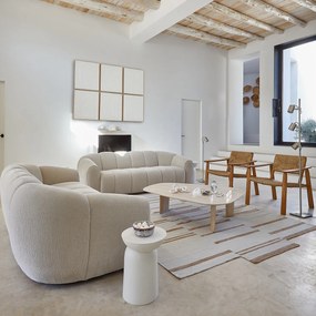 Salontafel in travertijn, Dolmena