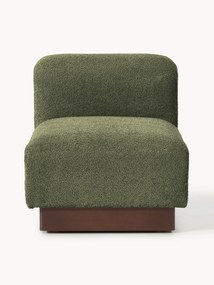 Middelste module Natalie van teddy-bouclé