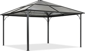 Moderne tuinprieel Santiago 4x4m Tuinpunt antracyt