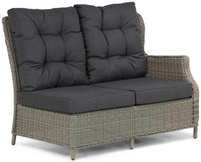 Dining Loungeset 5 personen Wicker Taupe  Garden Collections Chicago/Brighton