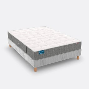 Matras 640 pocketveren, stevig, 3 zones H24cm