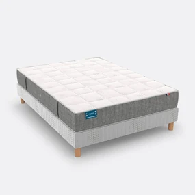 Matras 640 pocketveren, stevig, 3 zones H24cm