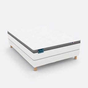 Matras in latex en traagschuim 26 cm, 5 zones