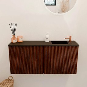 Mondiaz Joya 90cm toiletmeubel ruby met wastafel faye rechts 1 kraangat urban